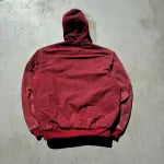 Vintage Carhartt J68 Hooded Work Jacket – Red